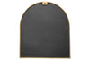 Murwara Wall Mirror - Antique Brass