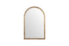 Murwara Wall Mirror - Antique Brass