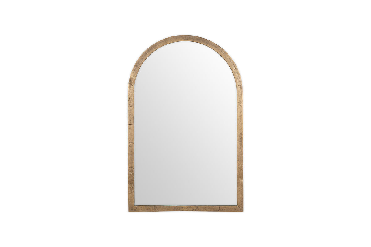 Murwara Wall Mirror - Antique Brass