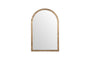 Murwara Wall Mirror - Antique Brass