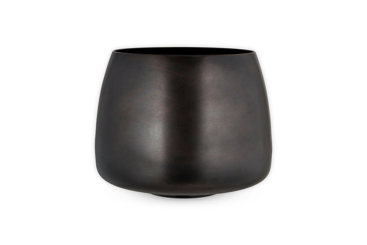 Maliki Plant Pot - Aged Bronze