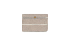 Mora Hemp & Cotton Housewife Pillowcases - Stone Grey