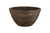 Nyati Wooden Serving Bowl - Dark Brown - Large