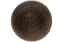 Nyati Wooden Serving Bowl - Dark Brown - Large