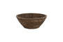Nyati Wooden Serving Bowl - Dark Brown - Small
