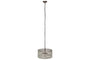 Nauka Statement Pendant - Aged Bronze & Clear