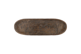 Nyati Serving Platter - Dark Brown