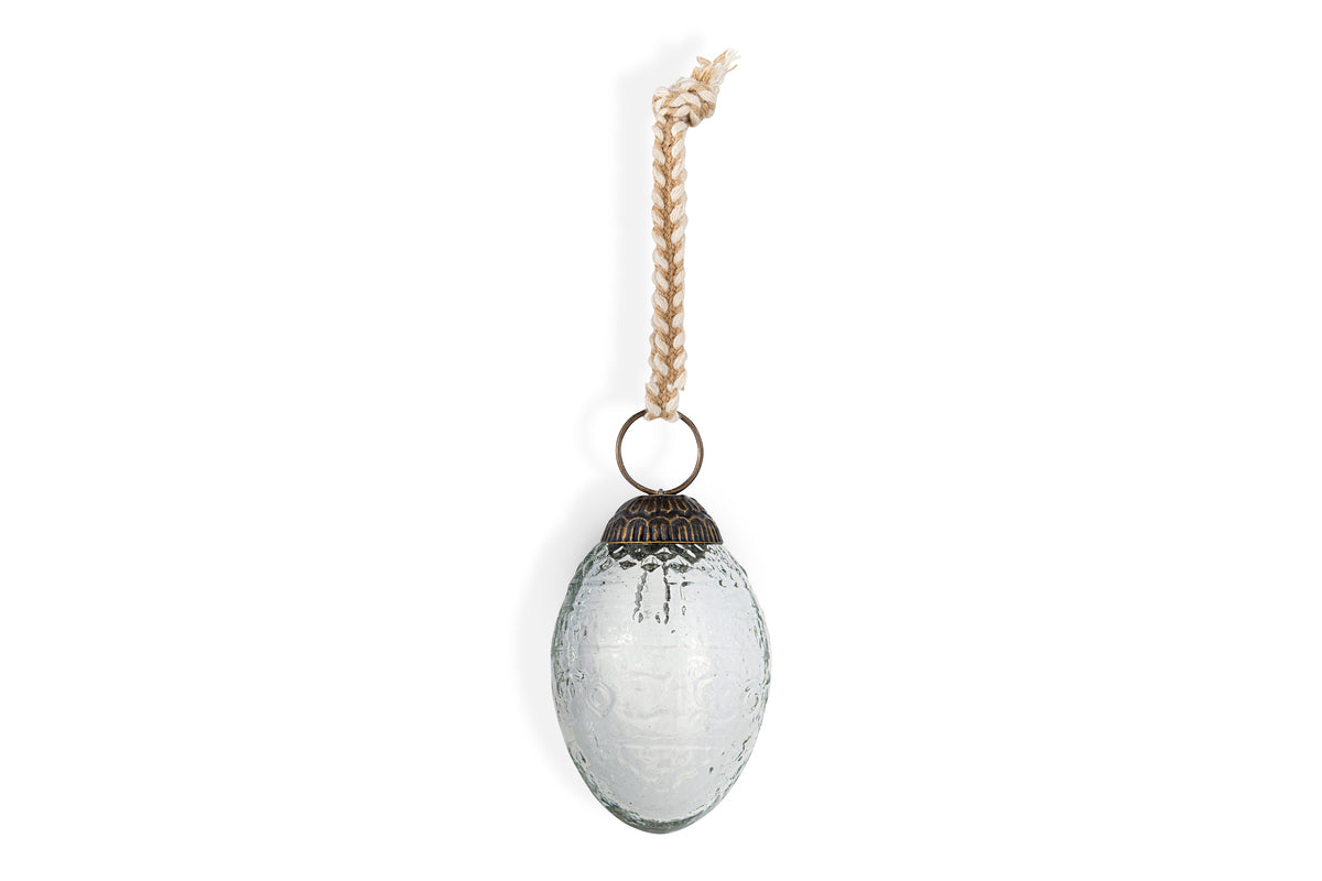 Essan Hanging Egg Decoration - Clear - (Set of 4)