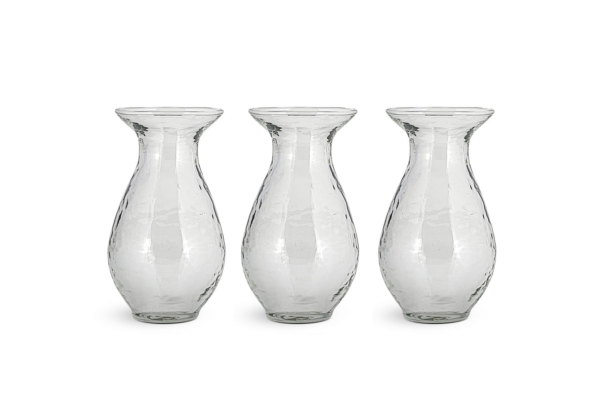 Bapti Bud Vases - Clear - (Set of 3)