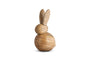 Khara Mango Wood Rabbit Standing Decoration - Natural