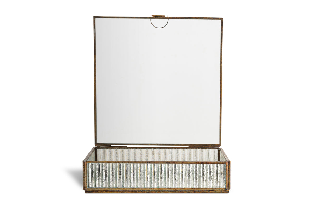 Malita Jewellery Box - Antique Brass