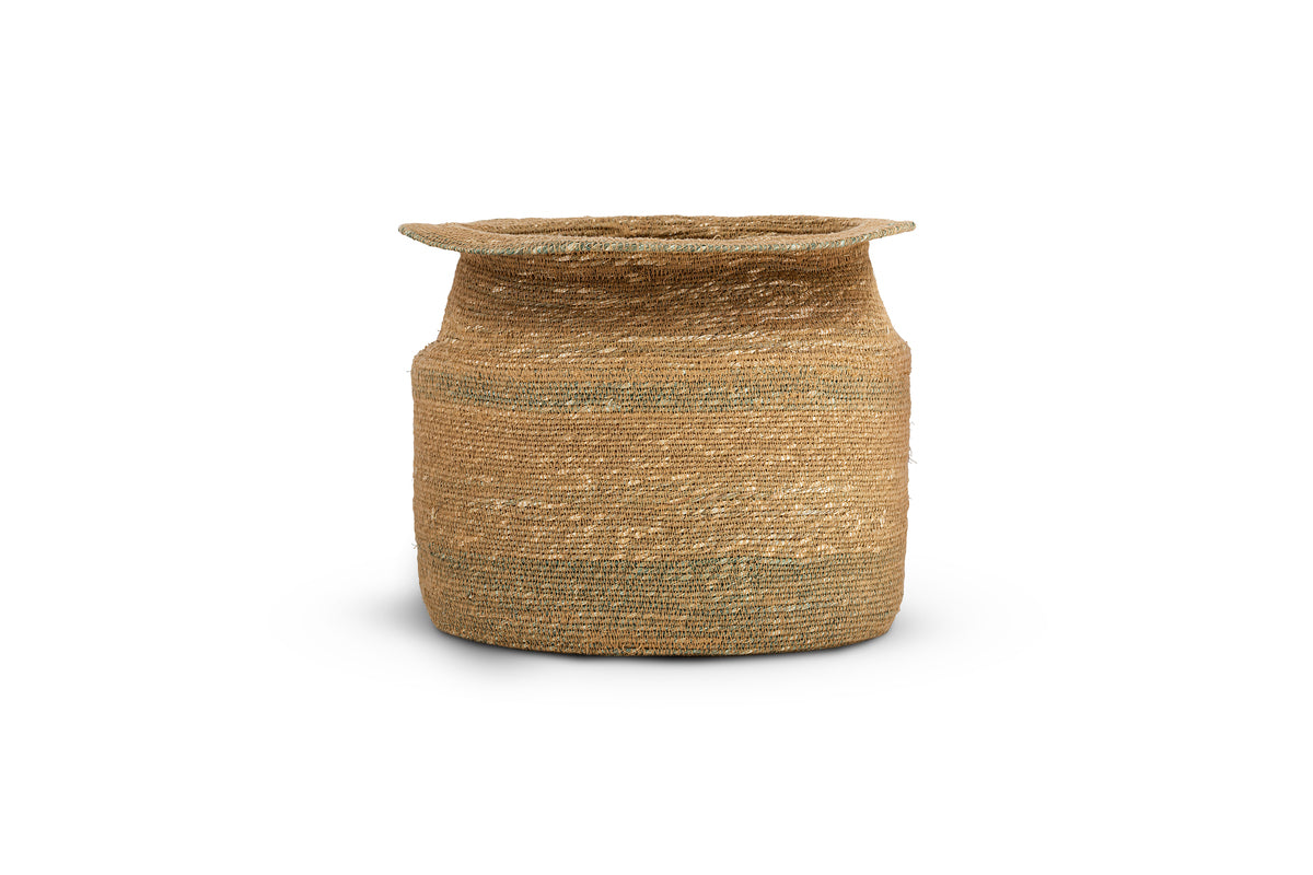 Rana Tall Basket - Natural & Moss