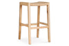 Aamani Mango Wood & Cord Counter Stool - Natural