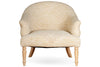 Aranya Cotton & Jute Occasional Chair - Natural
