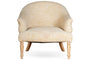 Aranya Cotton & Jute Occasional Chair - Natural