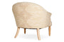Aranya Cotton & Jute Occasional Chair - Natural