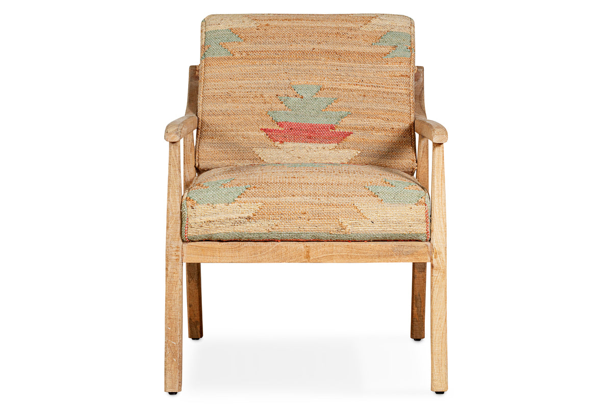 Kavya Kilm Occasional Armchair - Natural