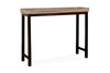 Nisha Reclaimed Wood & Iron Console Table - Natural