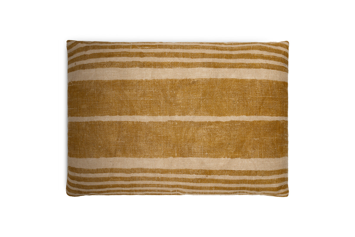 Eesha Jute Cushion Cover - Ochre
