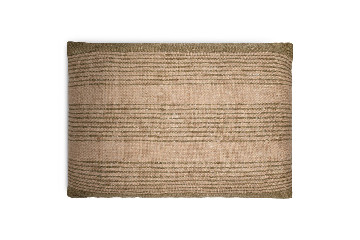 Eesha Jute Cushion Cover - Sage Green