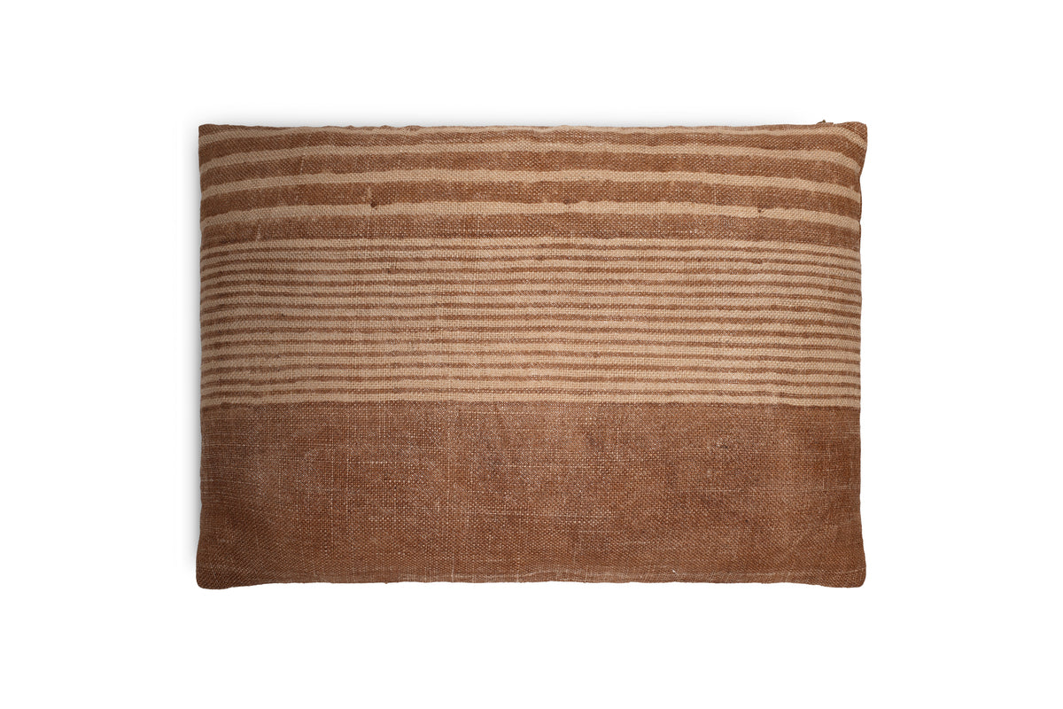 Eesha Jute Cushion Cover - Rust