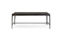 Sita Reclaimed Wood & Iron Coffee Table - Chocolate Brown