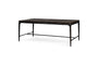 Sita Reclaimed Wood & Iron Coffee Table - Chocolate Brown