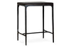 Sita Reclaimed Wood & Iron Side Table - Chocolate Brown