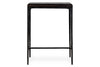 Sita Reclaimed Wood & Iron Side Table - Chocolate Brown