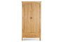 Vivan Grooved Wardrobe - Natural