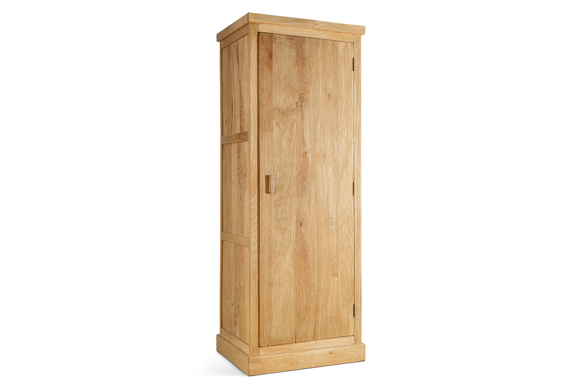 Vivan Grooved Pantry Cupboard - Natural