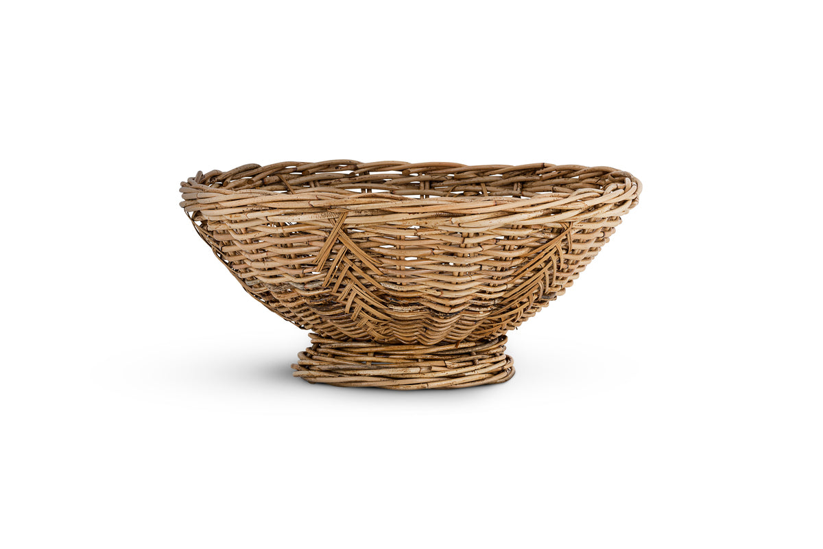 Bersama Rattan Fruit Bowl - Natural