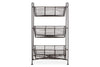 Inkollu Three Tier Storage Stand - Antiqued Brass