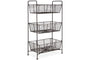 Inkollu Three Tier Storage Stand - Antiqued Brass
