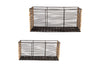 Montali Iron & Rattan Storage Baskets - Natural