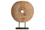 Cala Reclaimed Wood Objet on Stand - Natural