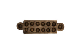 Makala Reclaimed Wood Tealight Holder - Natural