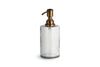 Ilcoso Recycled Hammered Glass Soap Dispenser - Clear
