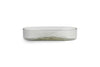 Ilcoso Recycled Hammered Glass Soap Dish - Clear
