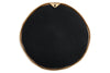 Mchanga Organic Shape Mirror - Antique Brass