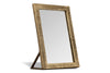 Baja Standing Mirror - Antique Brass