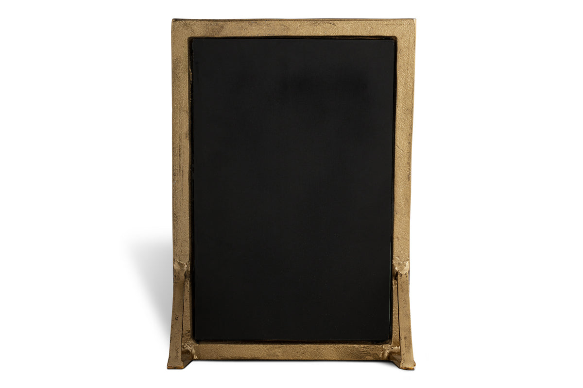 Baja Standing Mirror - Antique Brass