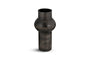 Endo Reclaimed Iron Vase - Aged Black