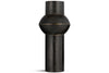 Endo Reclaimed Iron Vase - Aged Black