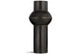 Endo Reclaimed Iron Vase - Aged Black