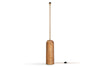 Agua Grooved Floor Lamp - Natural