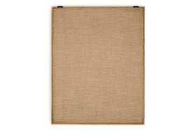 Mauri Frayed Wall Art - Neutral