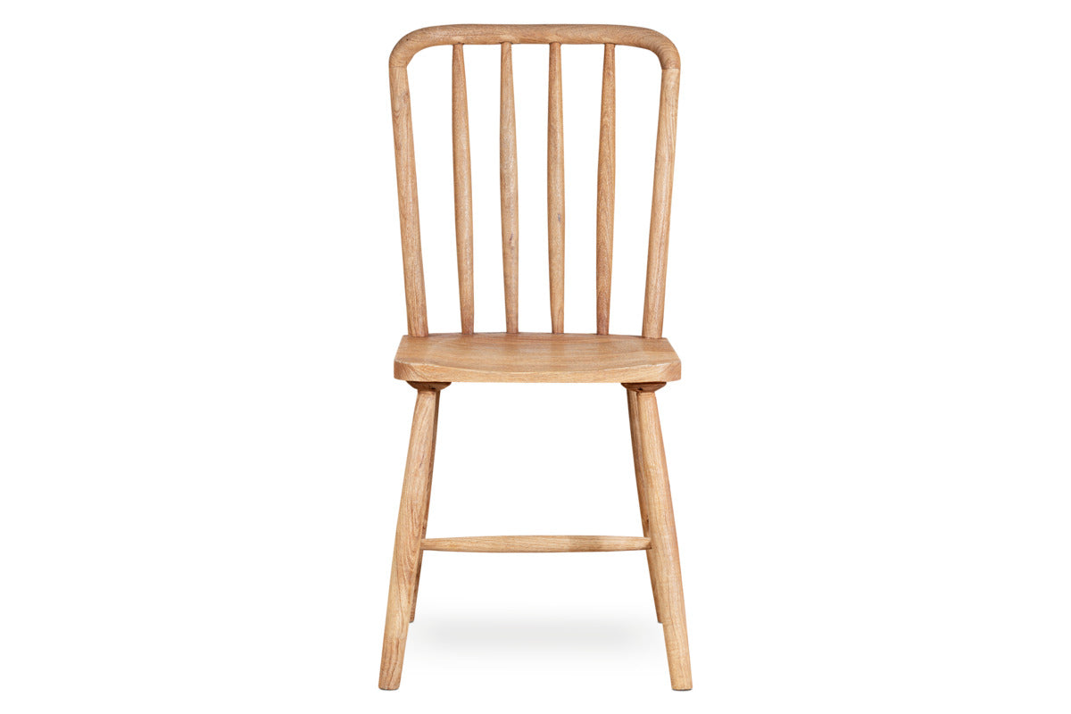 Om Mango Wood Dining Chair - Natural