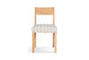 Nidhi Linen Upholstered Dining Chair - Natural