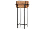 Amazzi Indoor Planter Stand - Natural & Black
